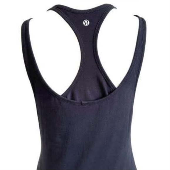 RARE Lululemon Reversible Double Layered Twist Bubble Dress, Black, Approx 0-2 - Picture 4 of 14